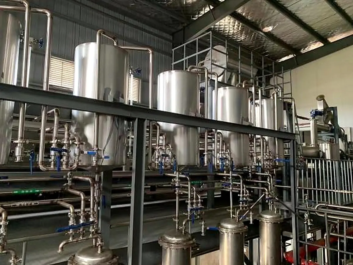 Extraction equipment at a qualified partner facility.