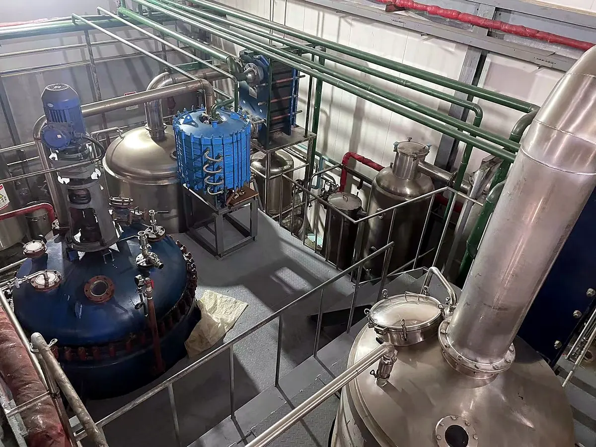 Process equipment detail at a qualified partner facility