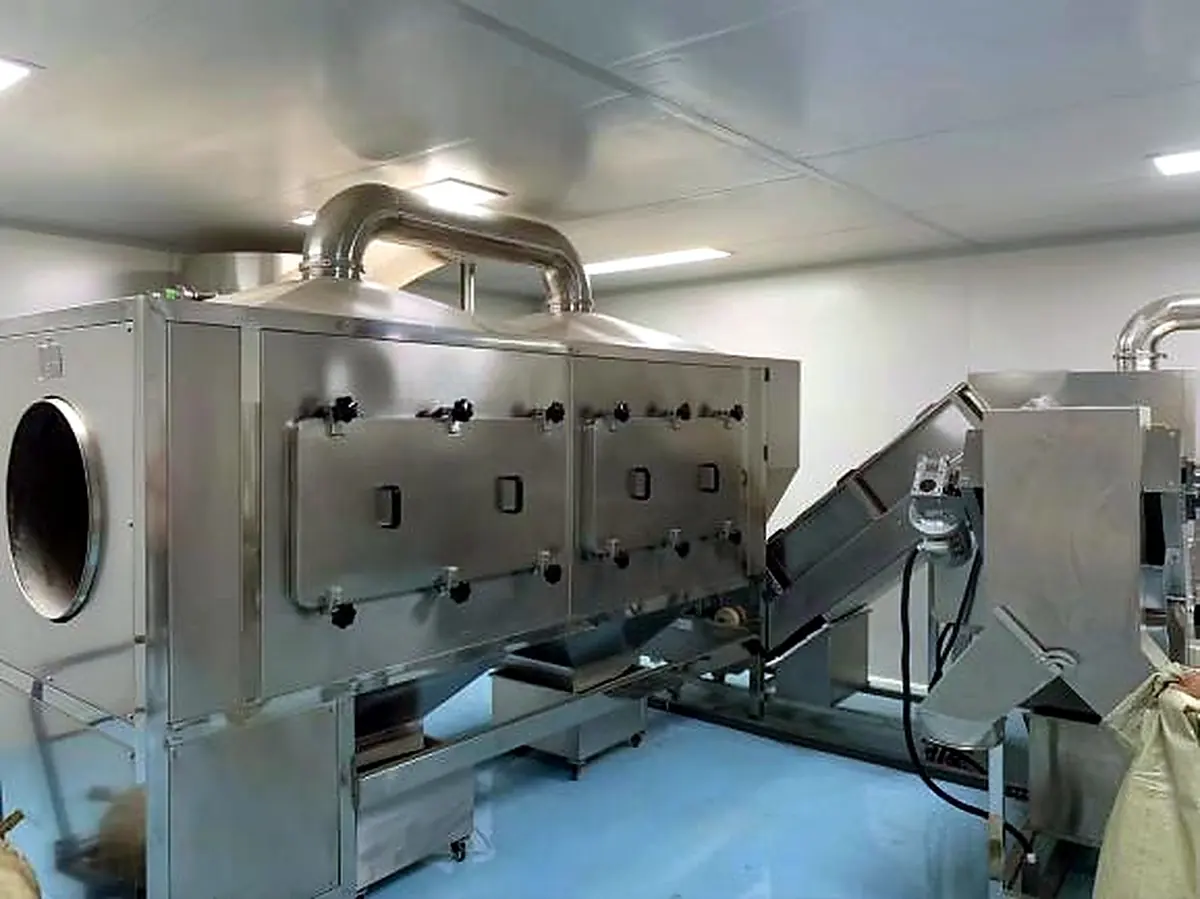 Production equipment at a qualified partner facility