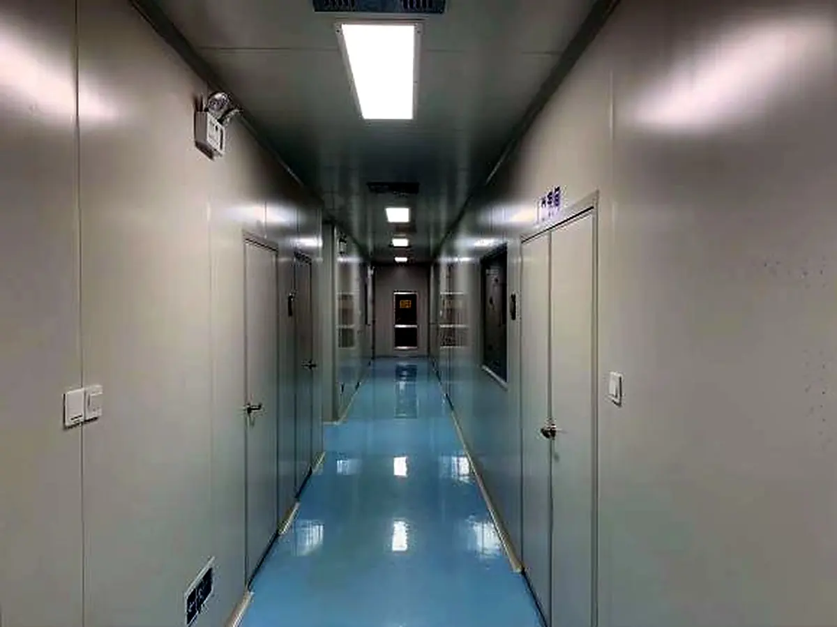 Controlled laboratory corridor at a qualified partner facility